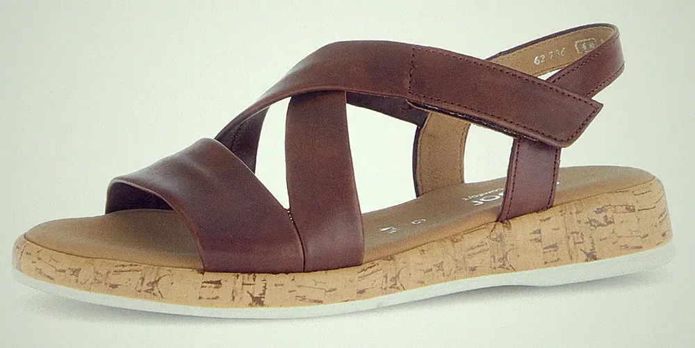 GABOR RHODOS Keilsandalette Riemchensandale,Sommerschuh,Sandale in Weite G (weit