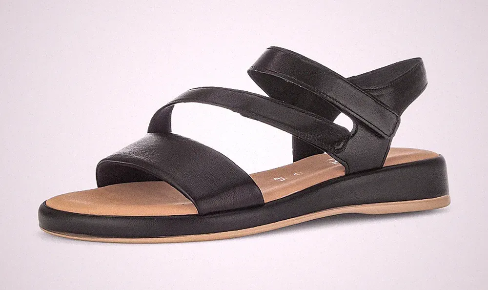 GABOR RHODOS Keilsandalette Sommerschuh, Sandale, in Komfort-Schuhweite G (weit)