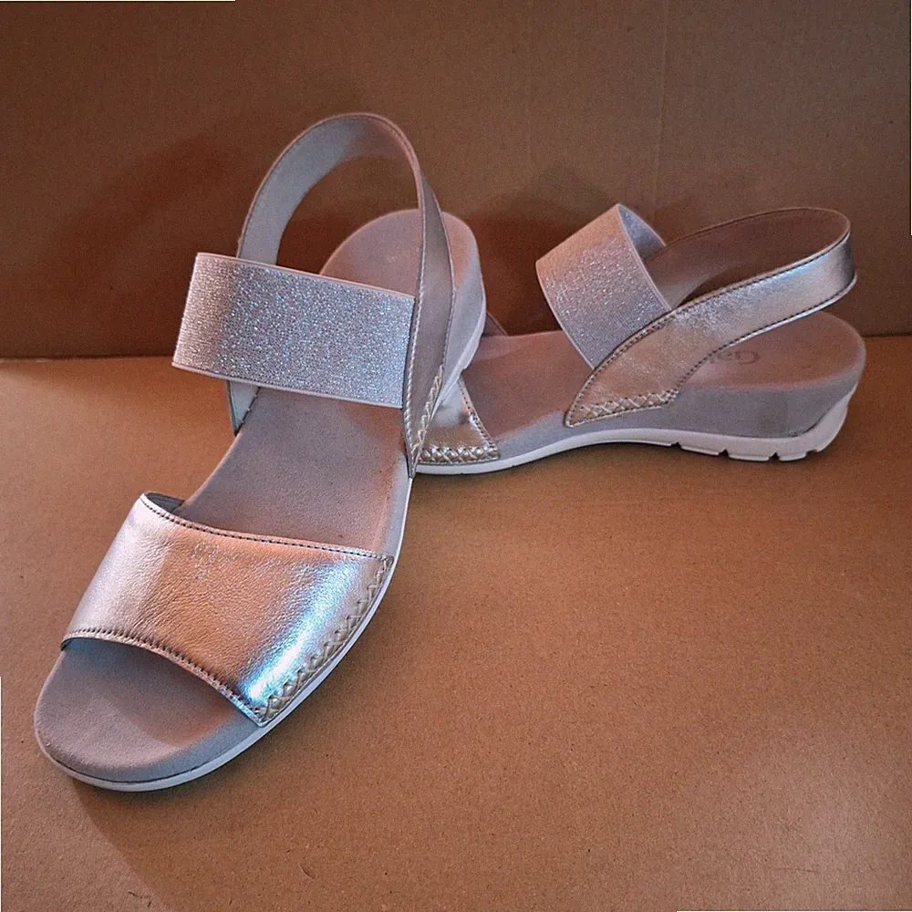 Gabor Sandaletten (echtes Leder) "Best Fitting" mit breiter Innensohle, Gr. 40