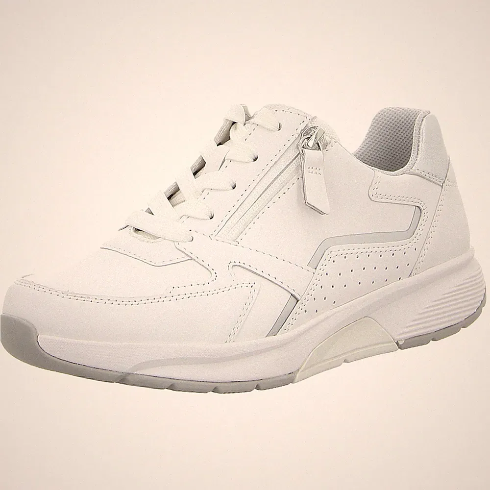 GABOR Sneaker 86.878.52 white silver (weiß) NEU weiß