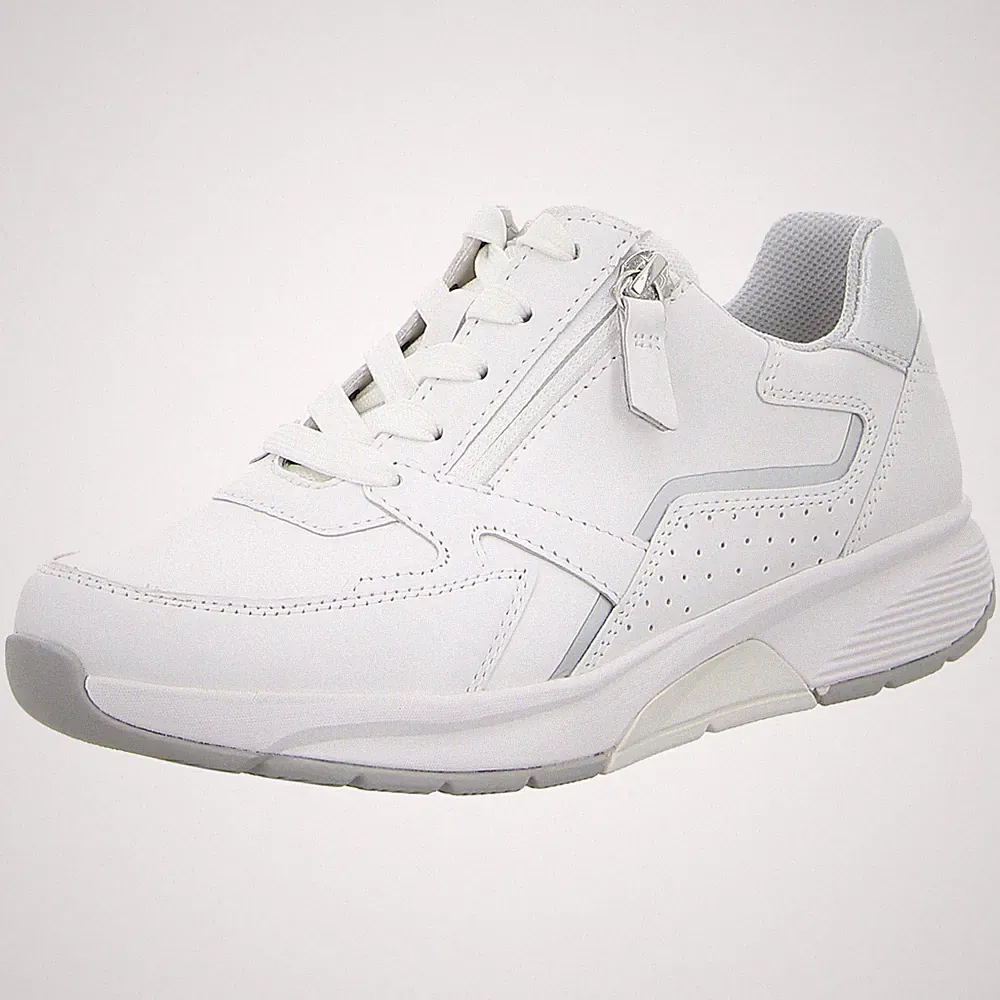 GABOR Sneaker 86.878.52 white silver (weiß) NEU weiß