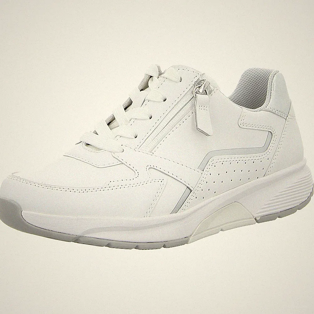 GABOR Sneaker 86.878.52 white silver (weiß) NEU weiß