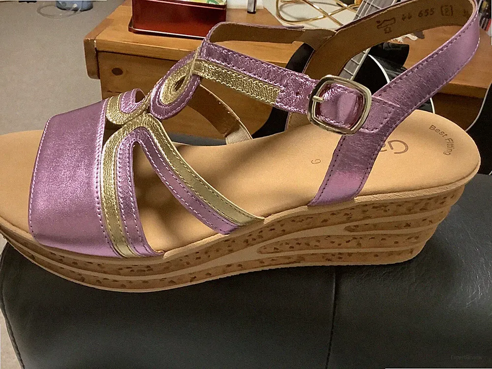 Garbor Keilsandale Keilsandalette Plateau Sommer UK 9 43 NEU Sandale