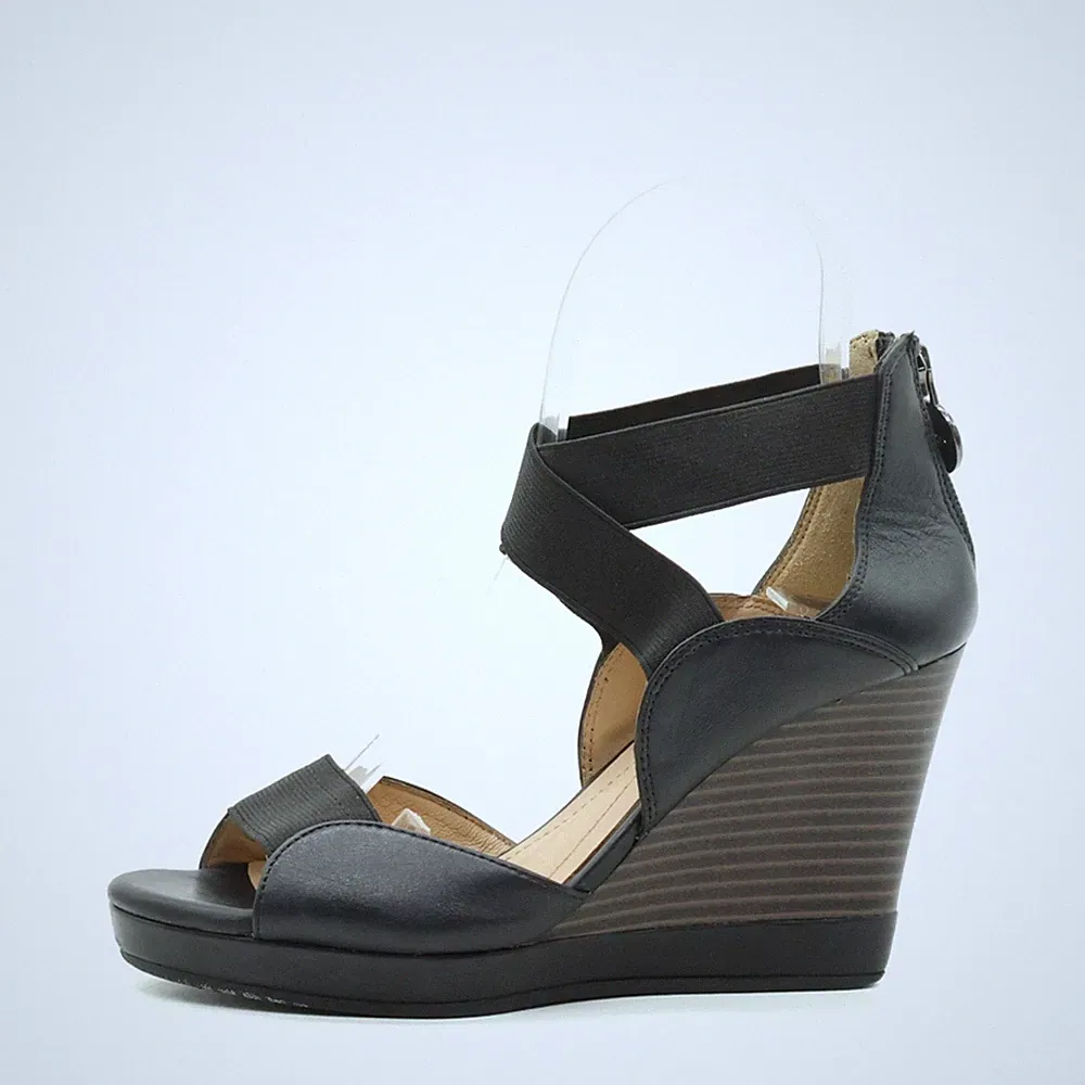 Geox Damen Sandale EU 36 D4215C Schwarz Respira
