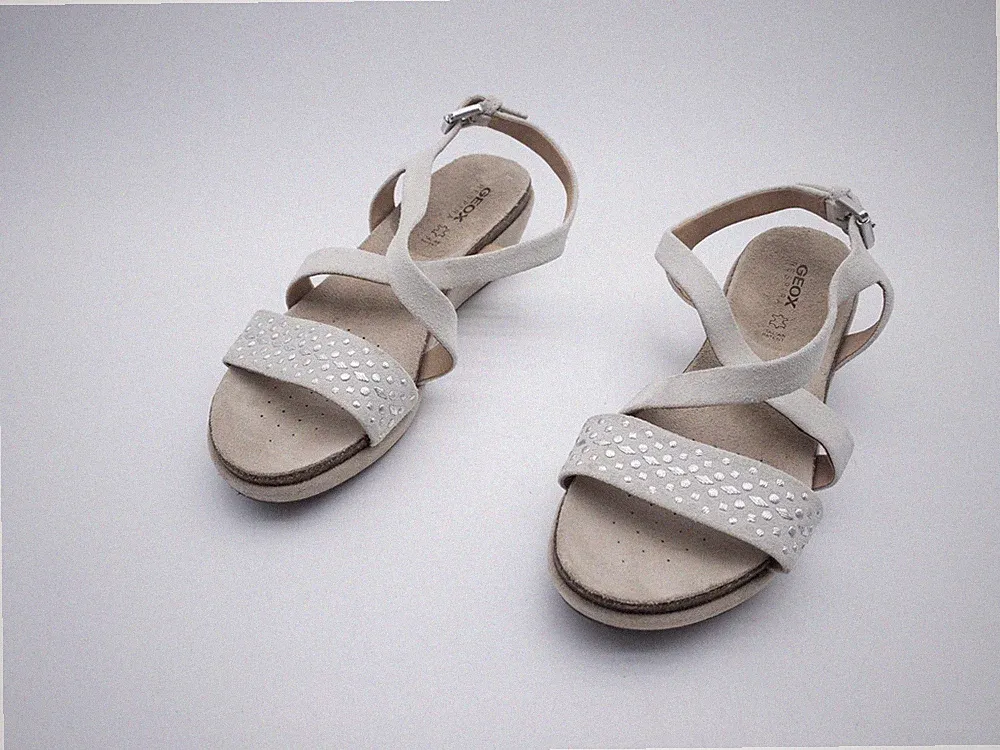 Geox Damen Sandale Freizeitschuh Halbschuh Sommerschuh Gr. 40 EU Art. 33573-56