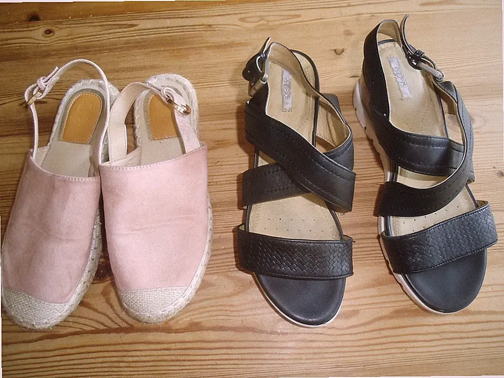 Geox Lucky Shoes Sandalen Sandaletten Gr. 37 Espandrilles Schuhpaket