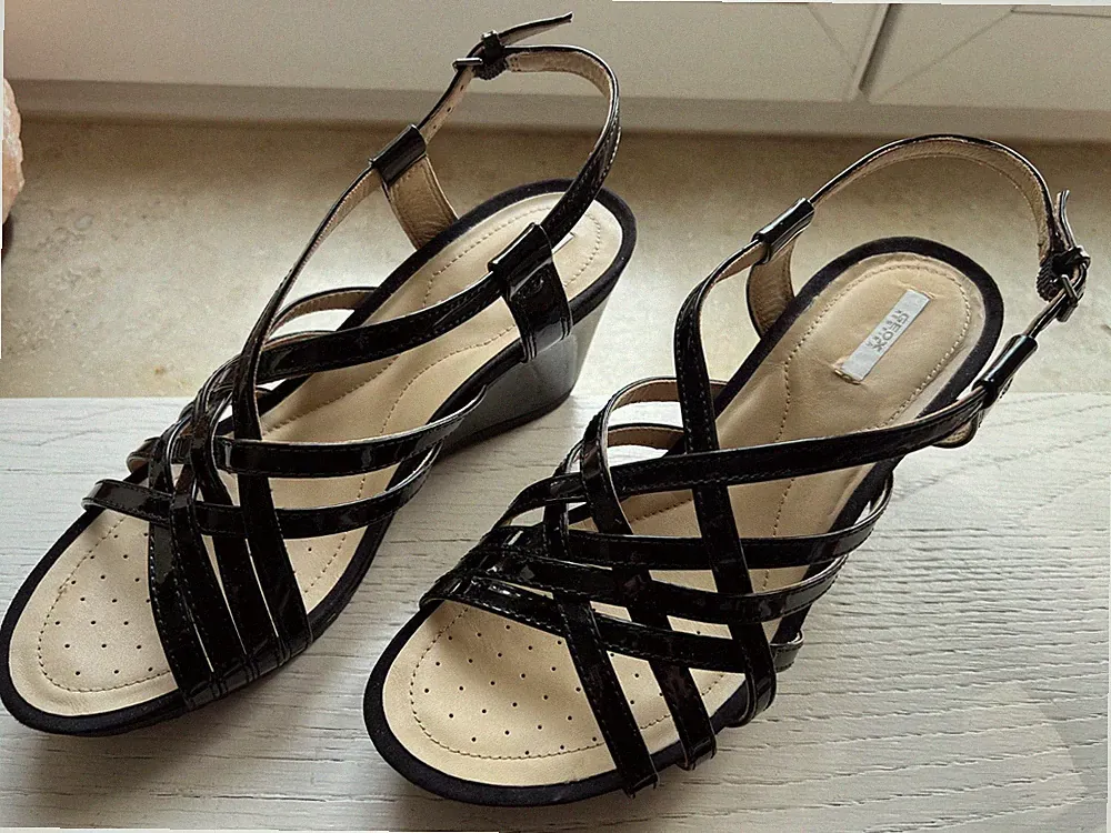 Geox Respira New Roxy Wedge Sandals Keilsandalen