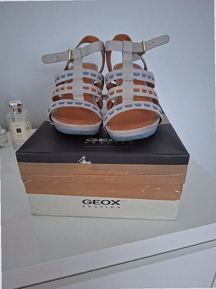 keilabsatz sandalen geox