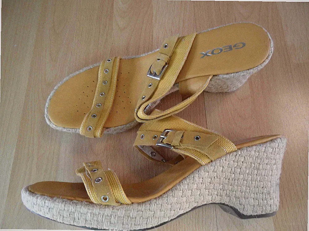 keilabsatz sandalen geox