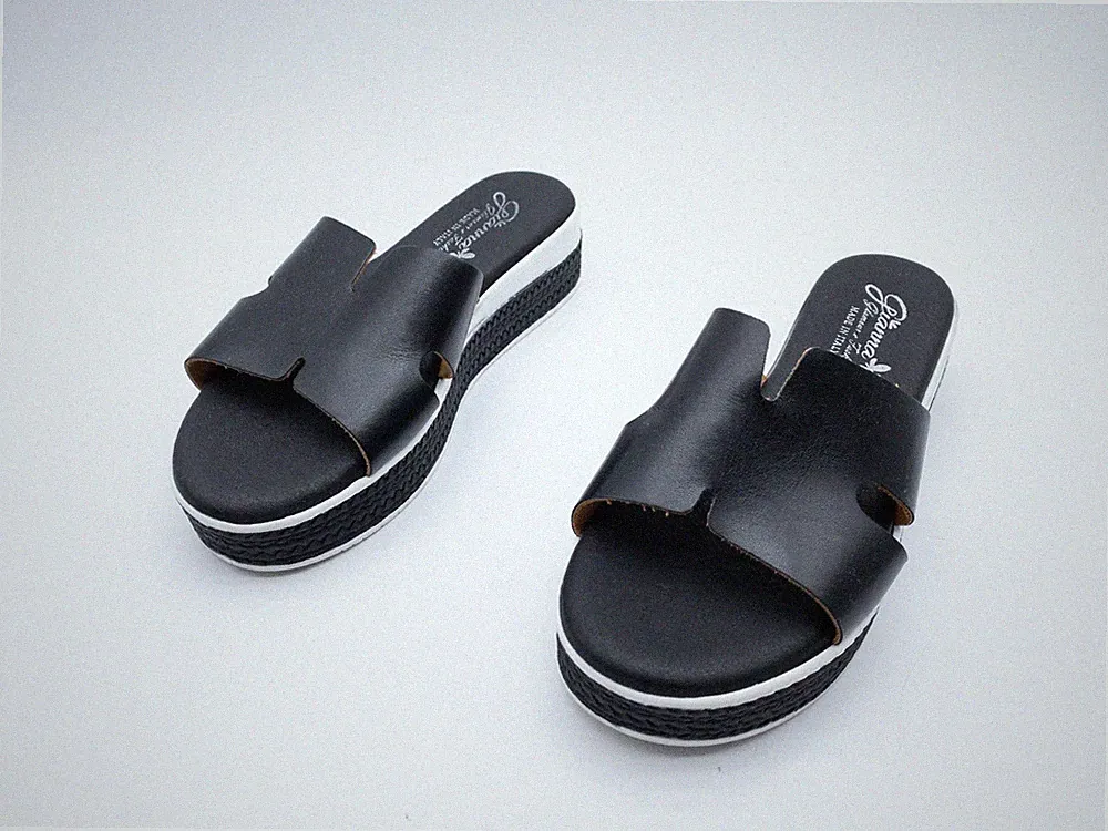 Gianna Damen Pantolette Halbschuh Sommerschuh Sandale Gr. 38 EU Art. 38026-98