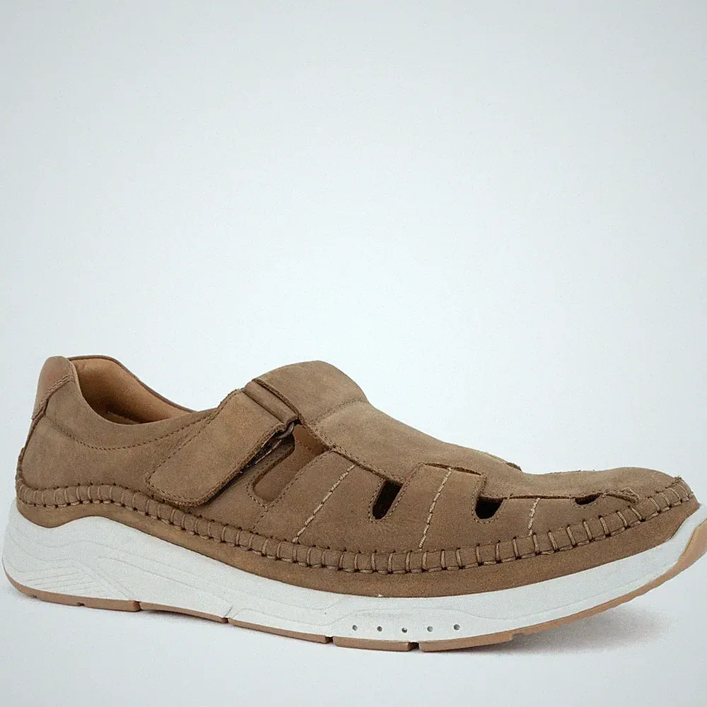 Grüner Schuhe Munich Herren Braune Nubuk Keilabsatz Sandalen GRU6021-25108