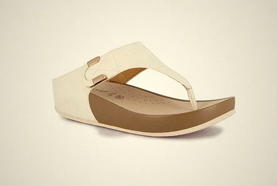 Grunland Dira Damen Infradito Sandale Weiß Mit Klettverschluss Zeppa 5 cm