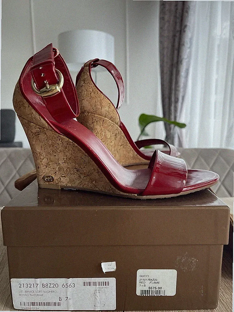 Gucci Schuhe Sandaletten Gr.37 Neu