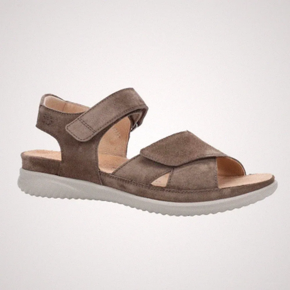 Hartjes Damen Sandale Breeze offen Echtleder Klett Wechselfußbett 36-42