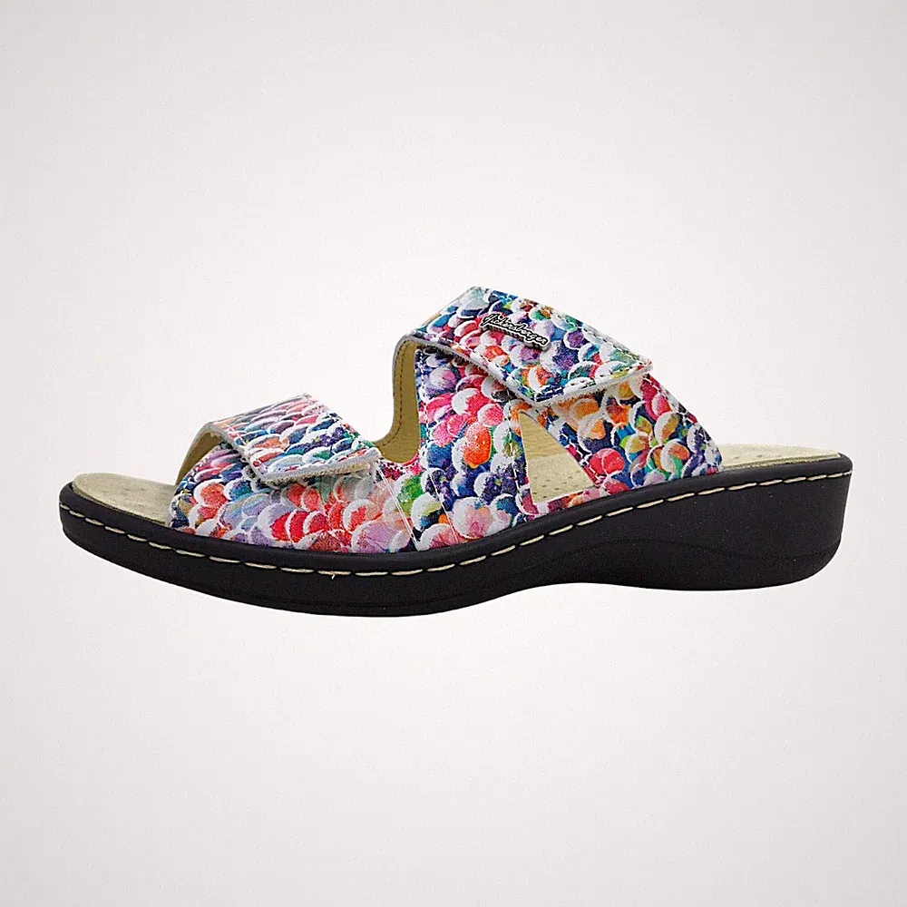 Hickersberger Damenschuhe Pantoletten Bequem Pantolette Mehrfarbig Freizeit
