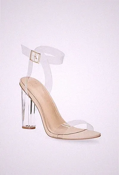 High Heels 105mm, Sandaletten, glasklar, EU 42,5/US 11, nagelneu