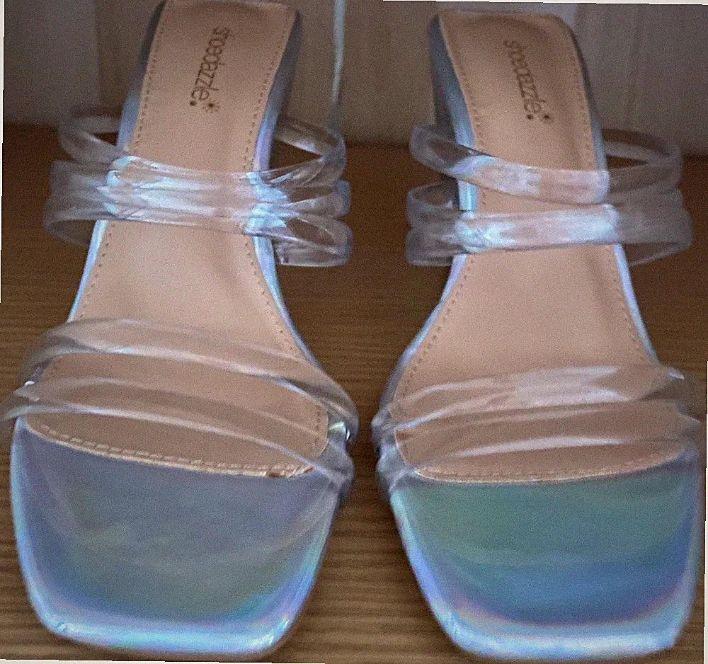 High Wedges Gr.42 transparent