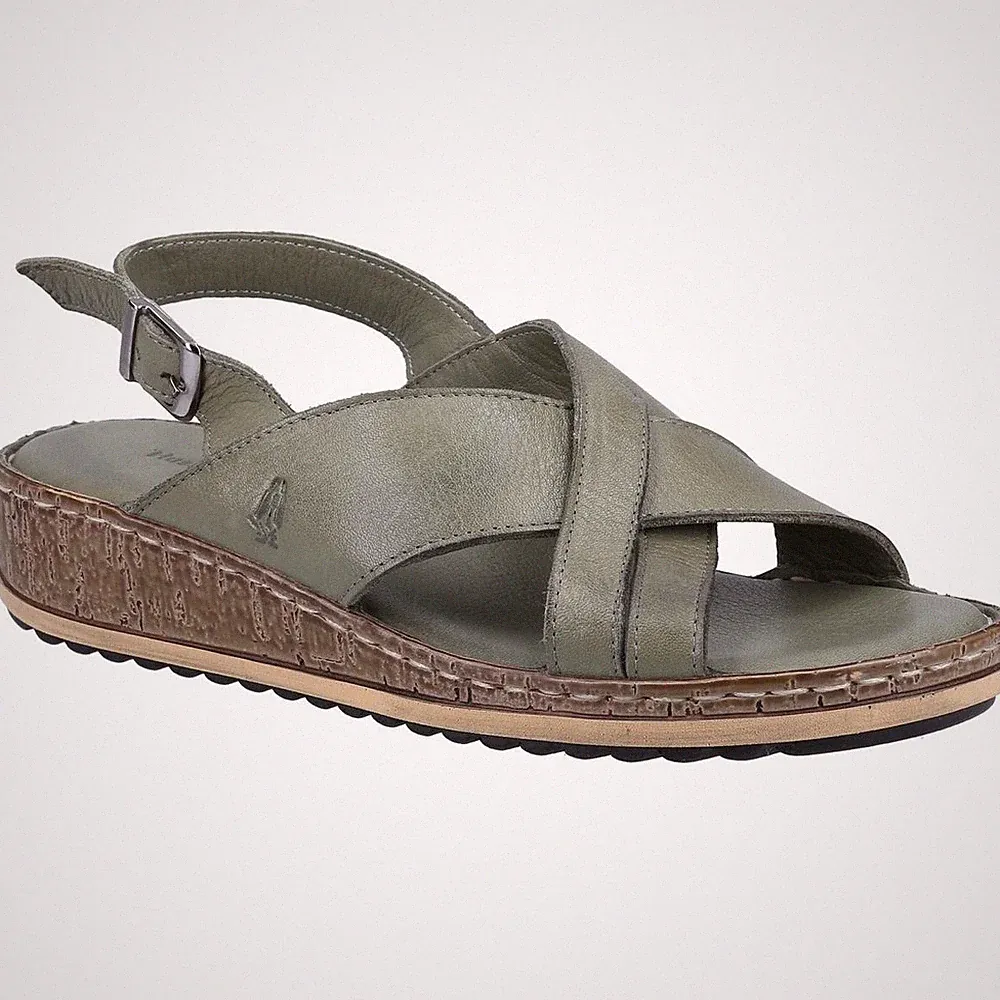 Hush Puppies Elena Cross Over Keilsandale