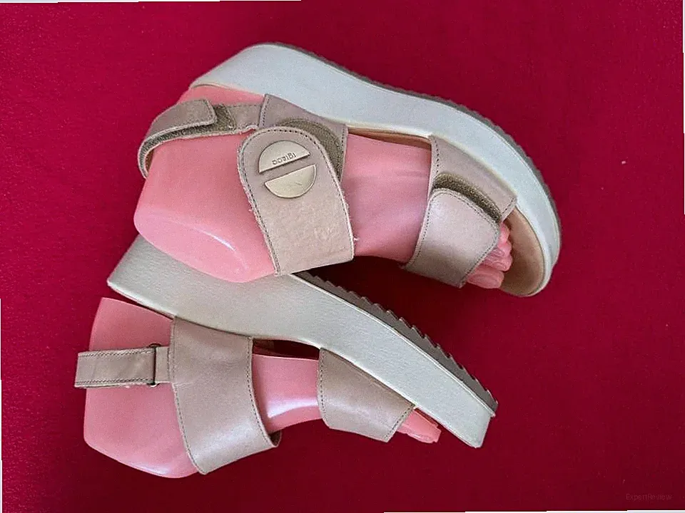 IGI&CO Italien Damen Sandalen Gr. 38 Beige Leder – super bequem & leicht