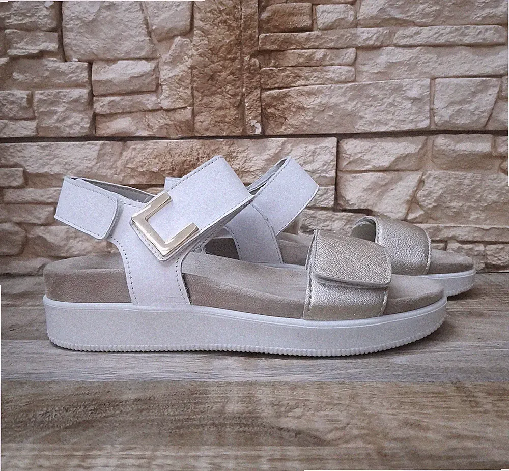 IMAC DAMEN COMFORT SANDALEN BREITE PFLANZE 758050 MADE IN ITALY BEQUEME SCHUHE