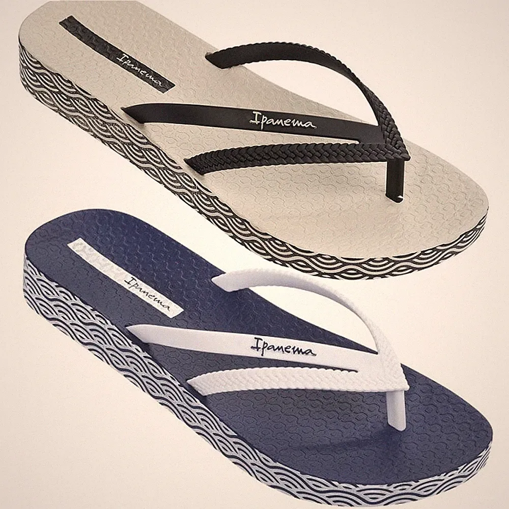 IPANEMA BOSSA FEM Damen Schuhe Zehentrenner niedrige Sandalen Pantoletten Clogs Meer