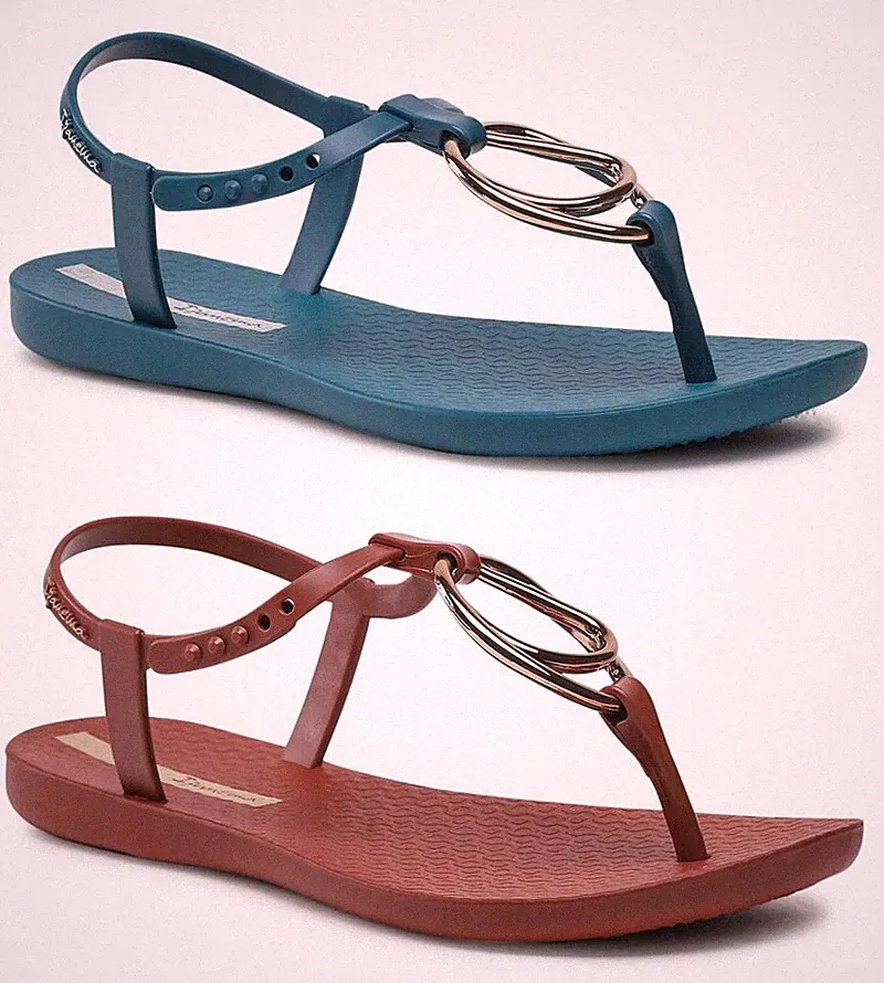 IPANEMA CLASS CHARM Schuhe Sandalen Zehentrenner Damen Keilabsatz Pantoletten Clogs