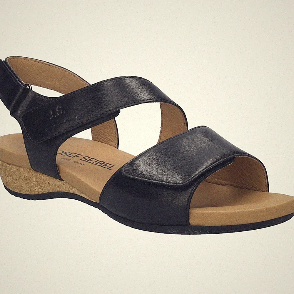 JOSEF SEIBEL Fleur 01 | Sandale für Damen | Schwarz