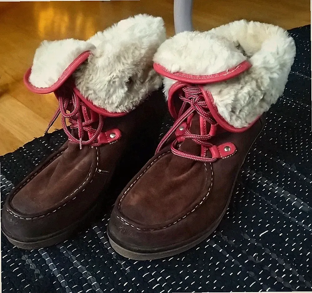 Josef Seibel Gefütterte Stiefel Mit Keilabsatz Ca. 7,5 Cm