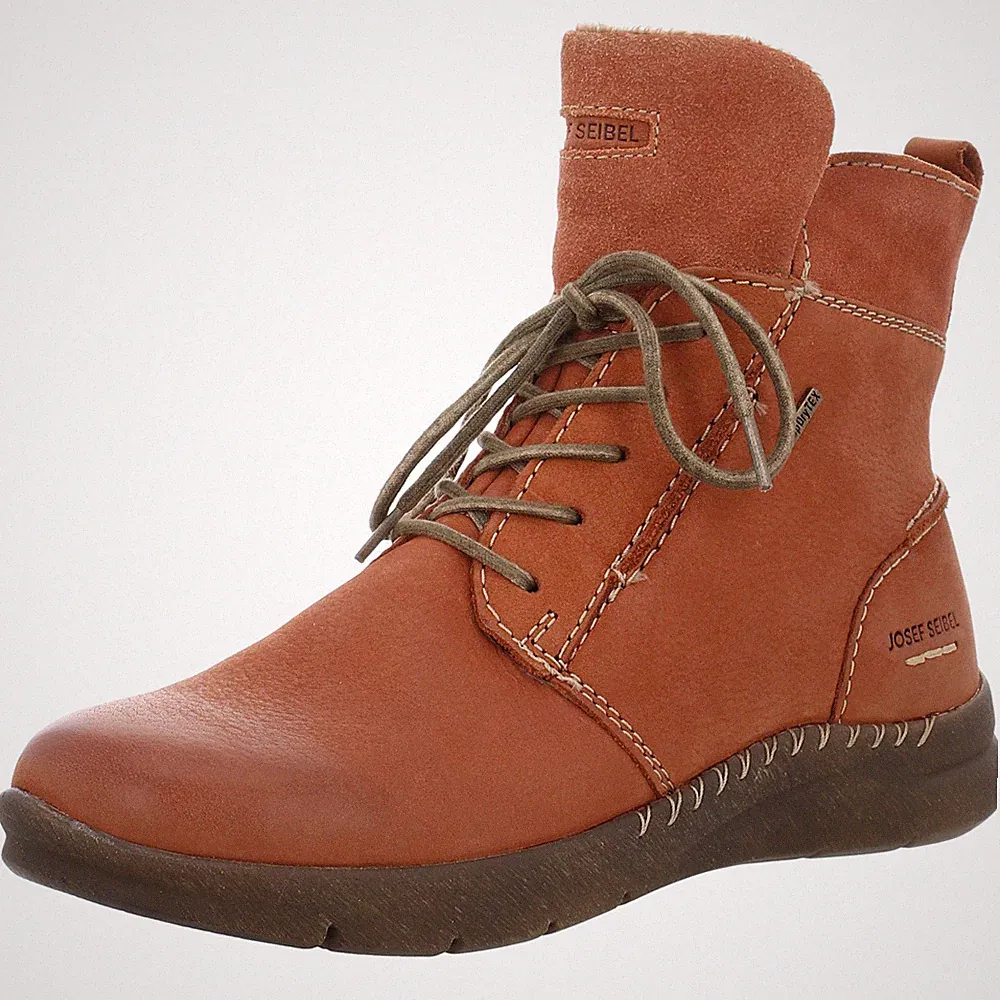 JOSEF SEIBEL gefütterte Stiefelette CONNY 53 91753-VL796840 orange NEU