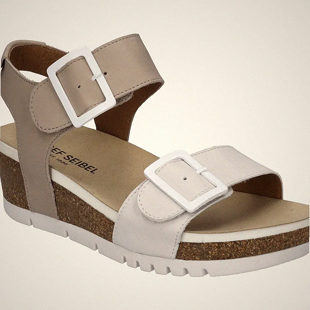 JOSEF SEIBEL Quinn 02 | Sandale für Damen | Weiß