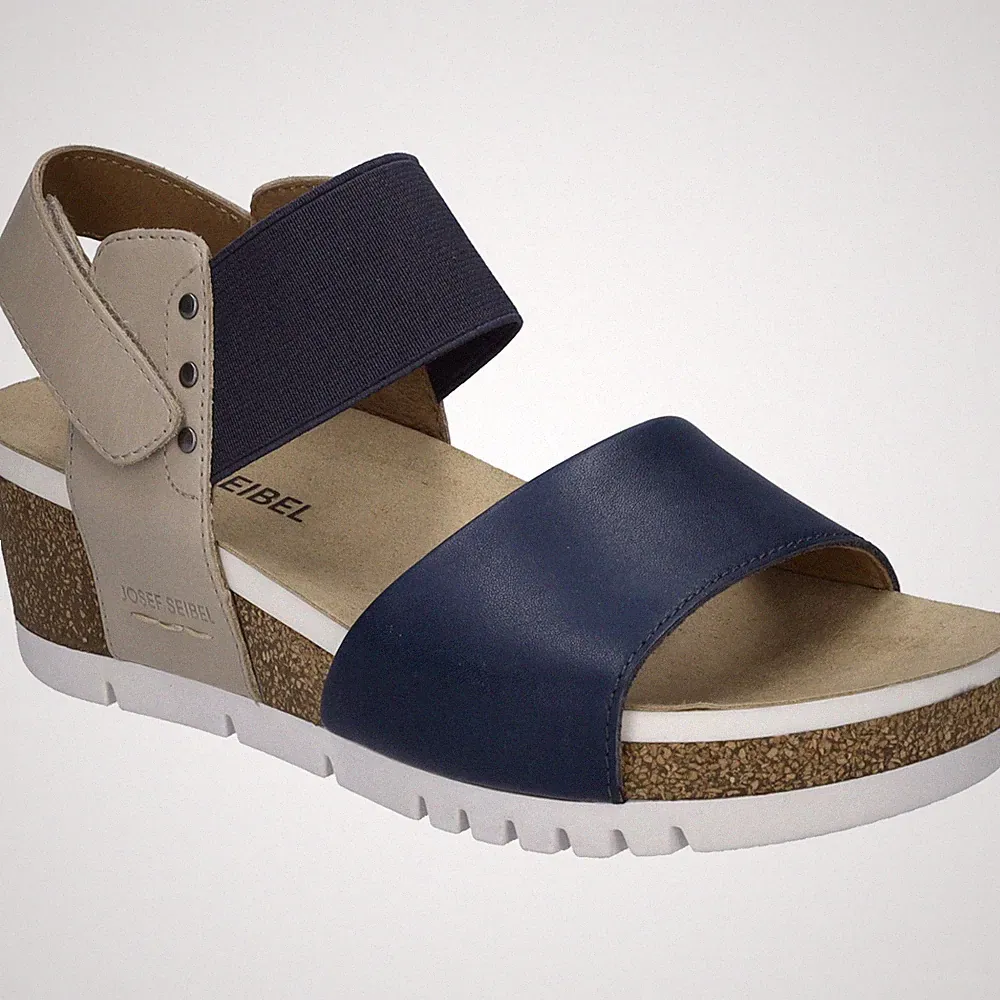JOSEF SEIBEL Quinn 09 | Sandale für Damen | Blau