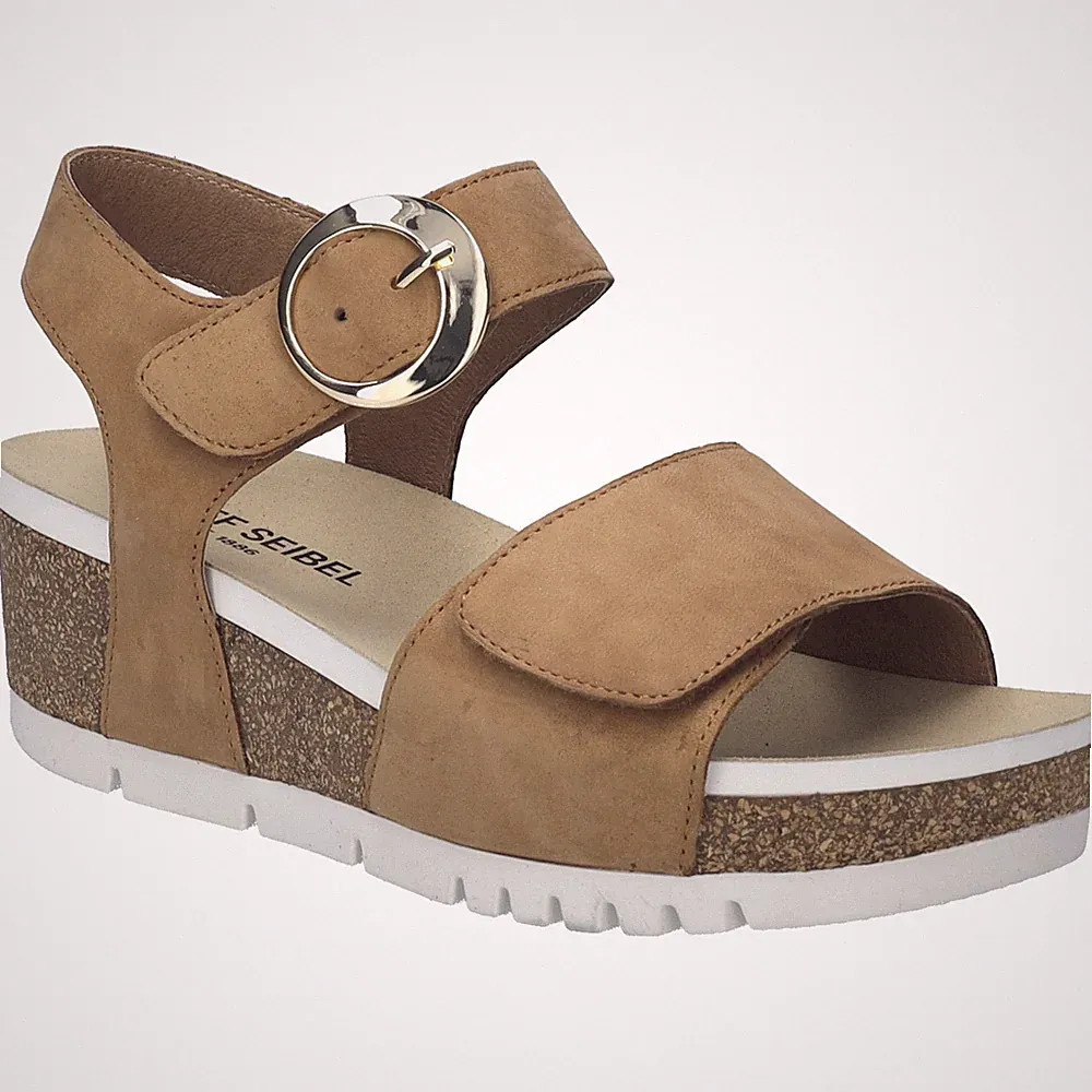 JOSEF SEIBEL Quinn 16 | Sandale für Damen | Braun