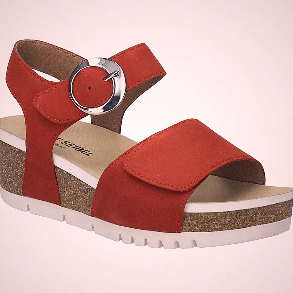 JOSEF SEIBEL Quinn 16 | Sandale für Damen | Rot