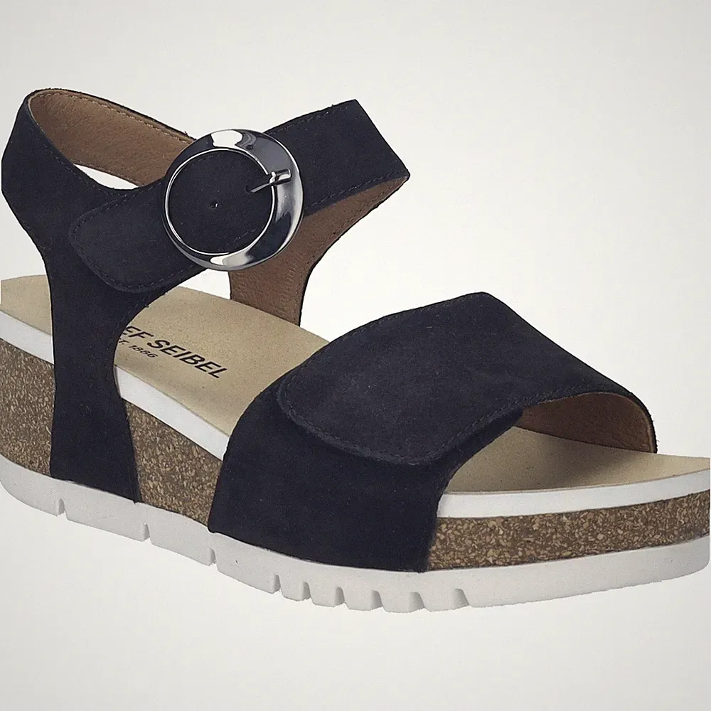 JOSEF SEIBEL Quinn 16 | Sandale für Damen | Schwarz