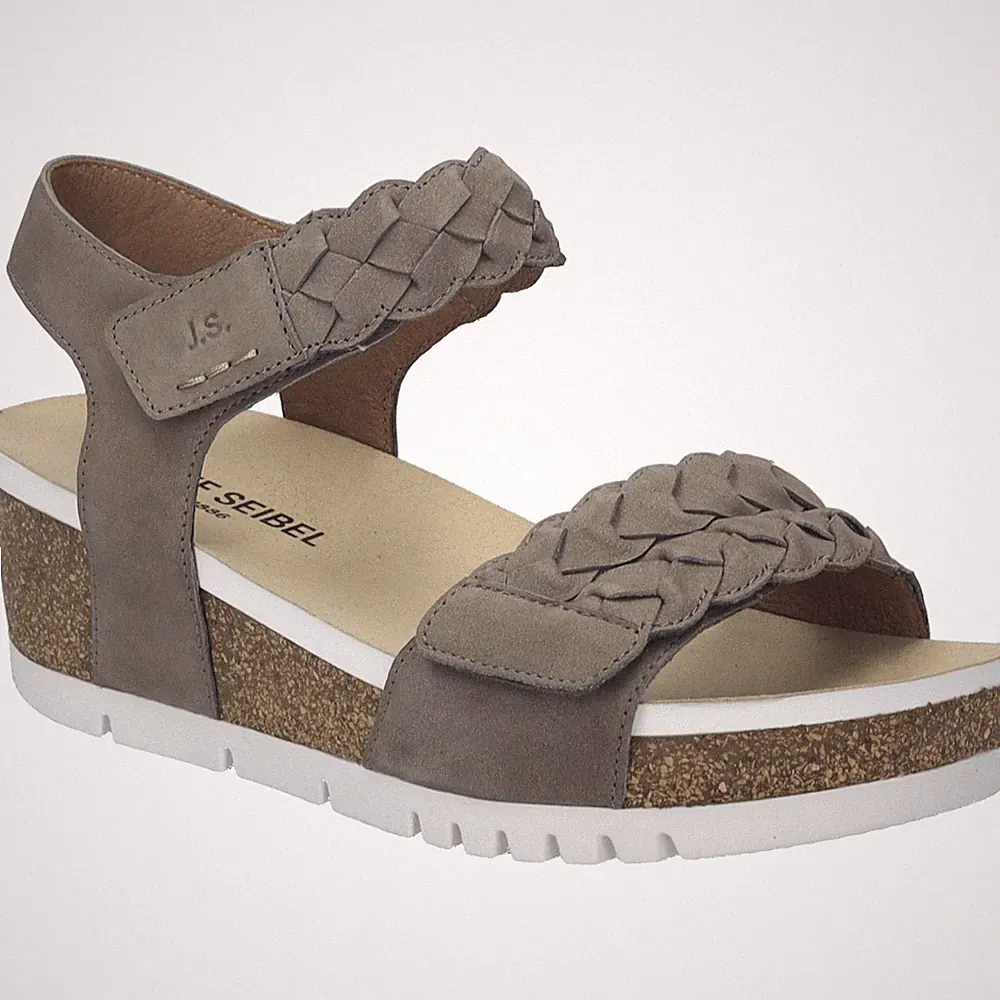 JOSEF SEIBEL Quinn 22 | Sandale für Damen | Grau