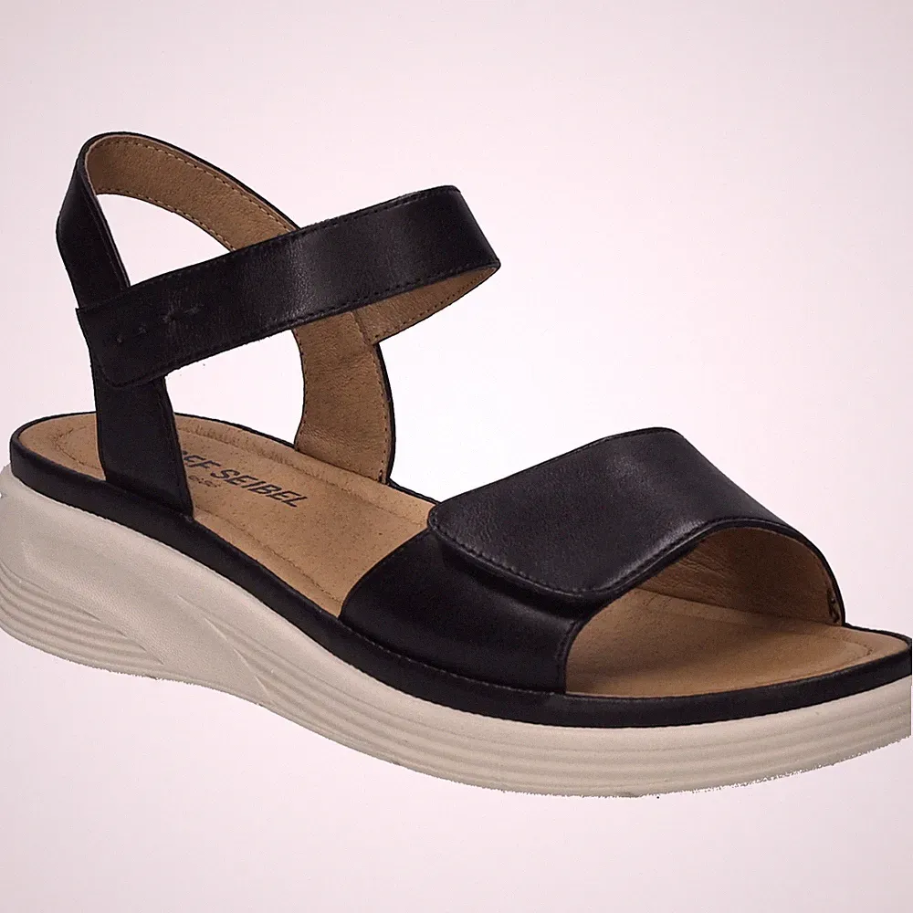 JOSEF SEIBEL Sevran 01 | Sandale für Damen | Schwarz