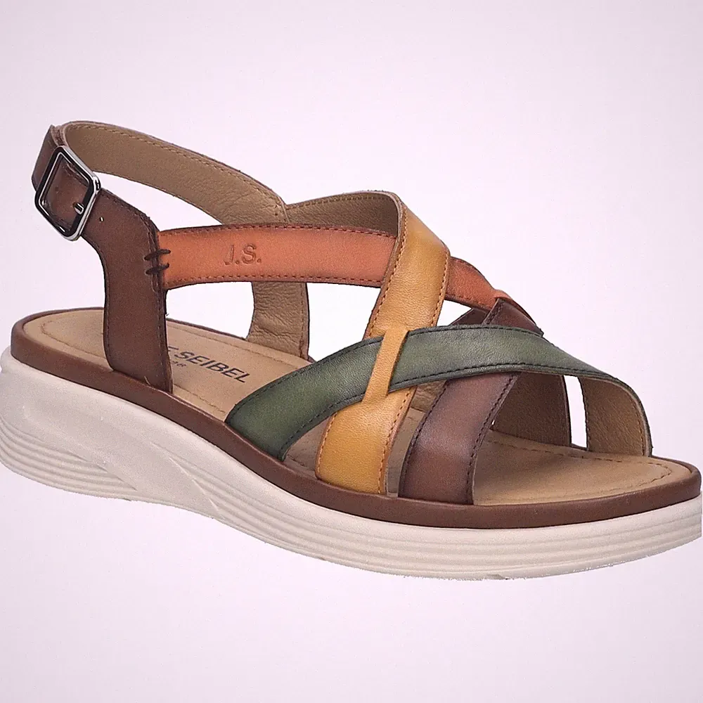 JOSEF SEIBEL Sevran 07 | Sandale für Damen | Grün