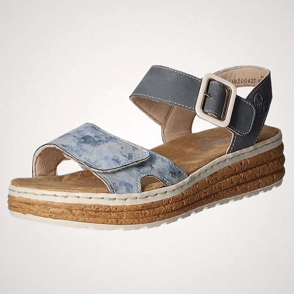 Keil Sandalette ab 30mm Sohlenhöhe 62760-12