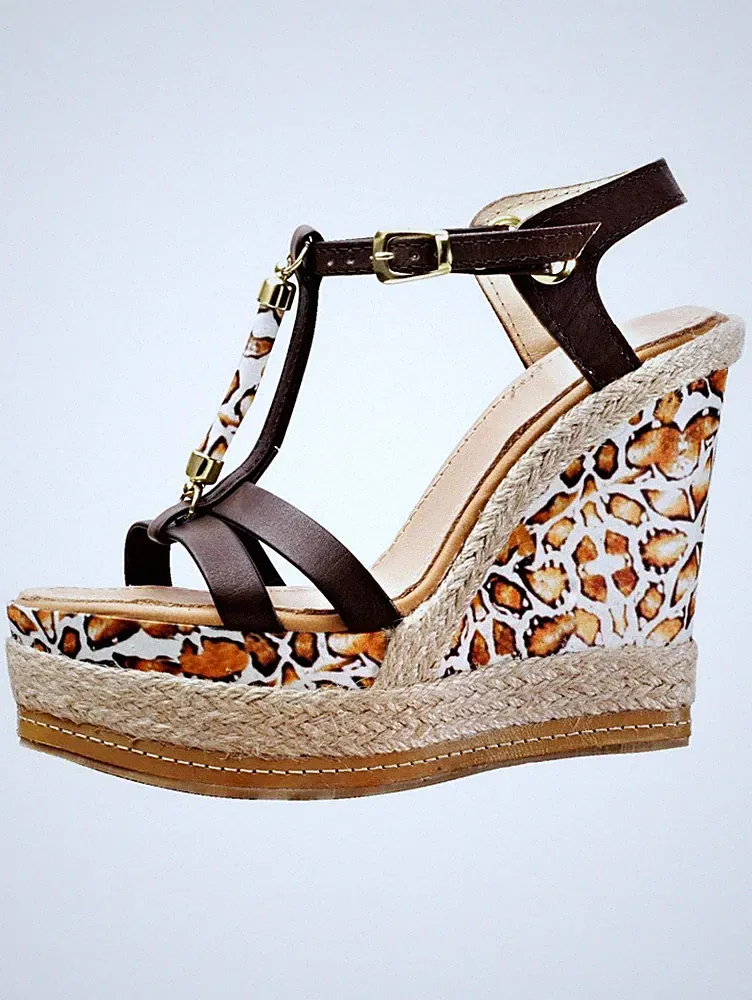 Keilsandalette Sandalette Plateau Damen Schuhe von Studio W Gr. 40 6,5