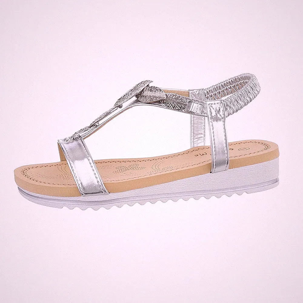 Ital Design Keilabsatz Sandalen