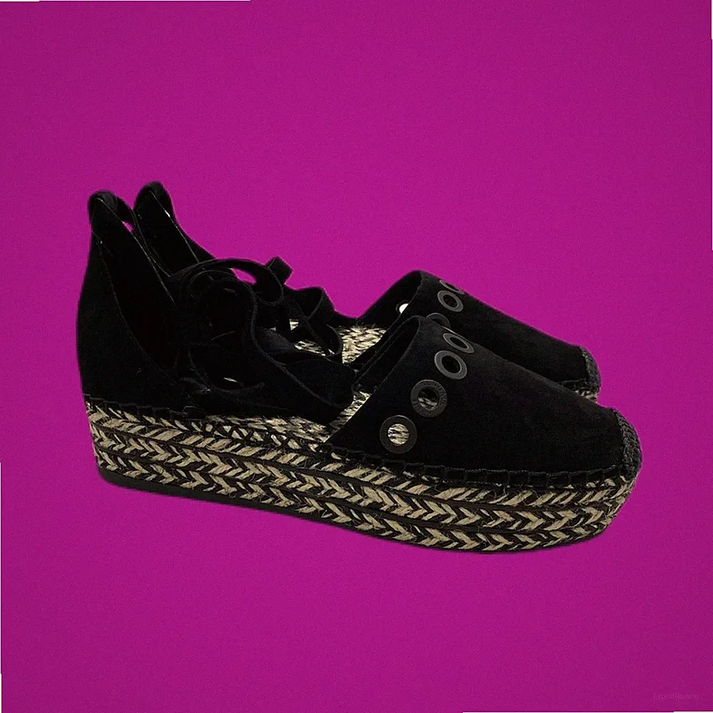 Kendall + Kylie Damen Kariela Plateau Espadrilles, Wildleder Obermaterial, UK4/EU37/US6
