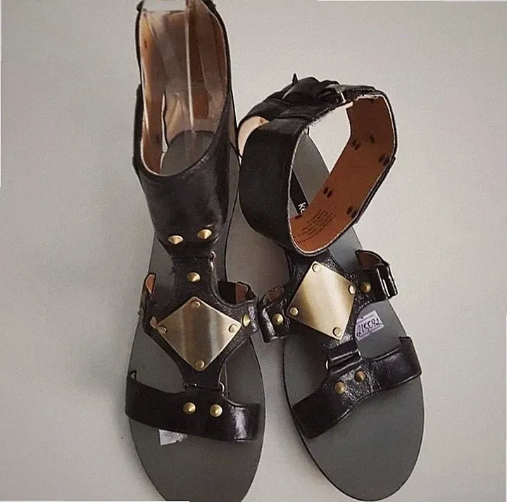 🎀🎁 Kensie Echtleder Sandalen Gr. 38 25cm