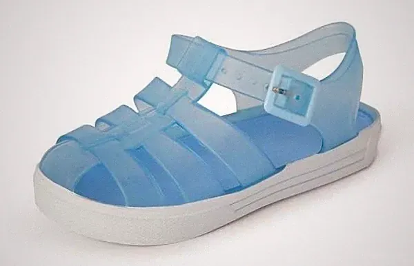 KINDER JELLY SCHUHE SOMMER URLAUB STRAND GLADIATOR SANDALEN MÄDCHEN JUNGEN ROSA BLAU