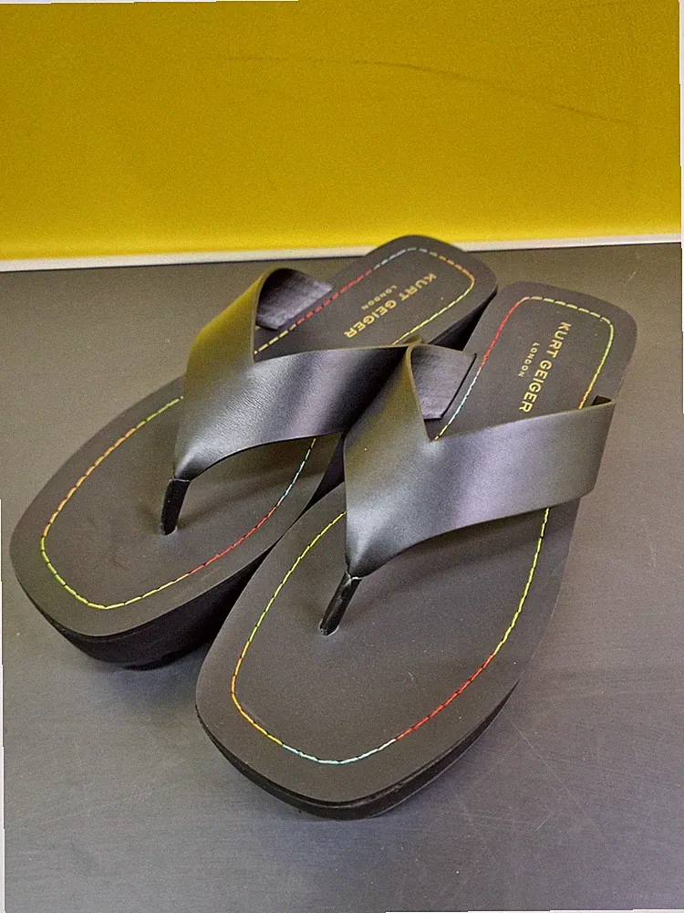 Kurt Geiger London Sandalen Molly Rainbow Stitch Plateau-Sohle - UK 7 / EU 40 - 119£