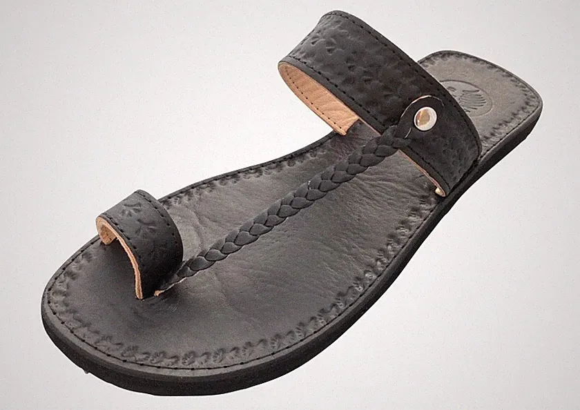 LaRocco Ledersandalen Zehensandale Echtleder Sandalen Zehenschlaufe 17.a.b.w