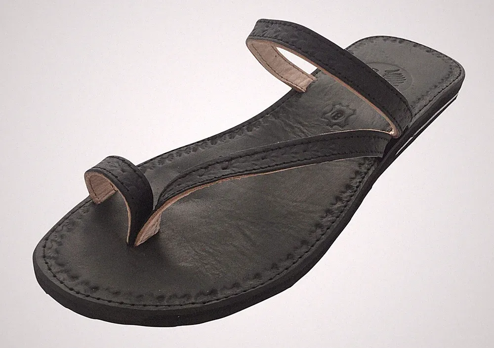 LaRocco Ledersandalen Zehensandalen Echtleder Sandalen Zehentrenner 25.a.b.