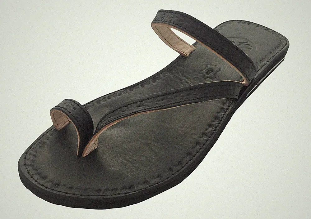LaRocco Ledersandalen Zehensandalen Echtleder Sandalen Zehentrenner 25.a.b.