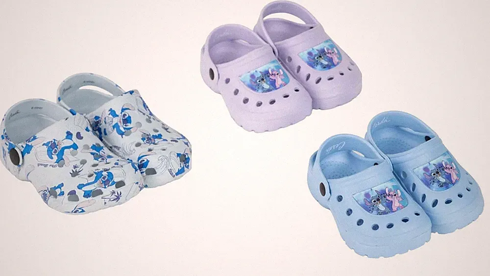 Lilo & Stitch Clogs Hausschuhe Badeschuh Disney Größen: 26/27 28/29 30/31 32/33