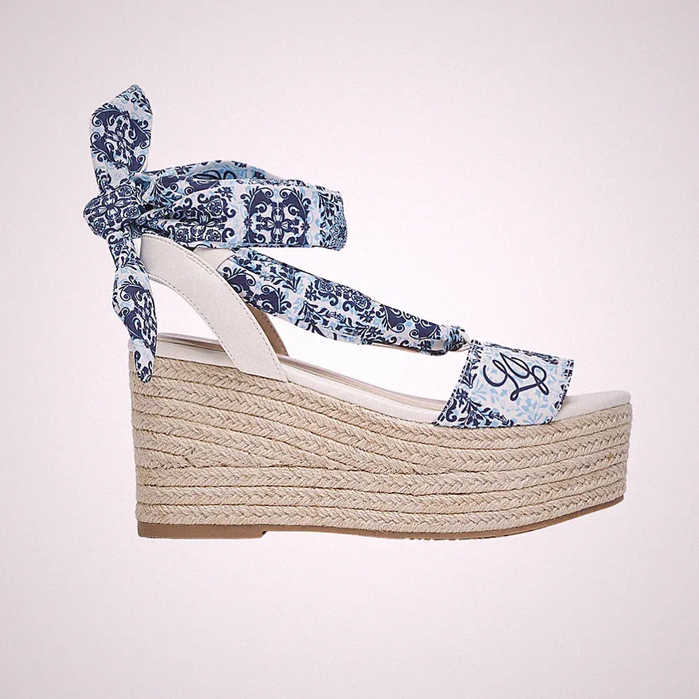 Liu Jo Damen Espadrilles Sandalen Bali 03 mit Keilabsatz in C