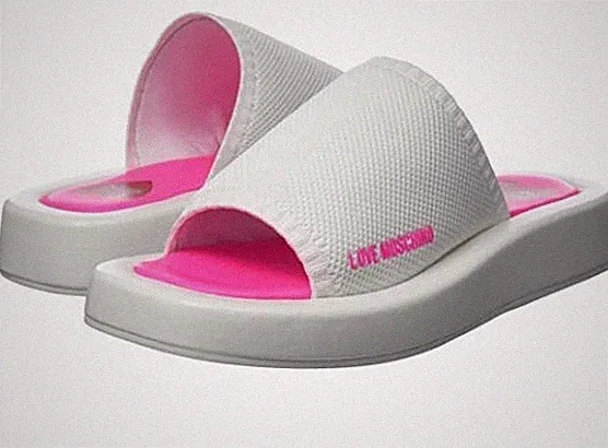 Love Moschino Sabot/Sandale Plateau Wedge 37/4UK - Frühjahr Sommer 2022 Kollektion